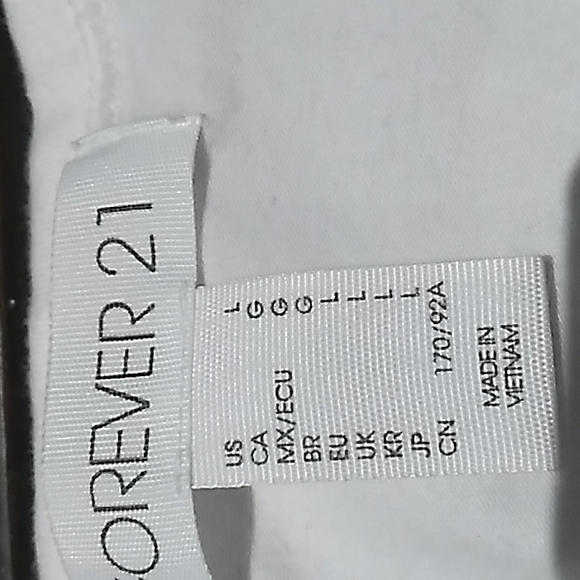 Forever 21 LG Tanktop White - Picture 2 of 2